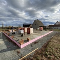 Rohbauarbeiten EFH in Mertendorf