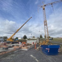 - Bauvorhaben Neubau Apartmenthaus in Bürgel - Rohbauarbeiten -