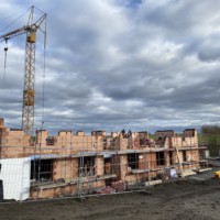 Neubau Apartmenthaus in Bürgel - Rohbau- und Putzarbeiten