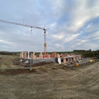Neubau Apartmenthaus in Bürgel - Rohbau- und Putzarbeiten
