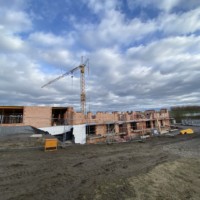 Neubau Apartmenthaus in Bürgel - Rohbau- und Putzarbeiten